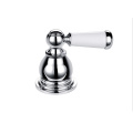 Dual brass hot saleschrome single hose  two handles basin kitchen mixer cold and hot water with ceramics handles taps